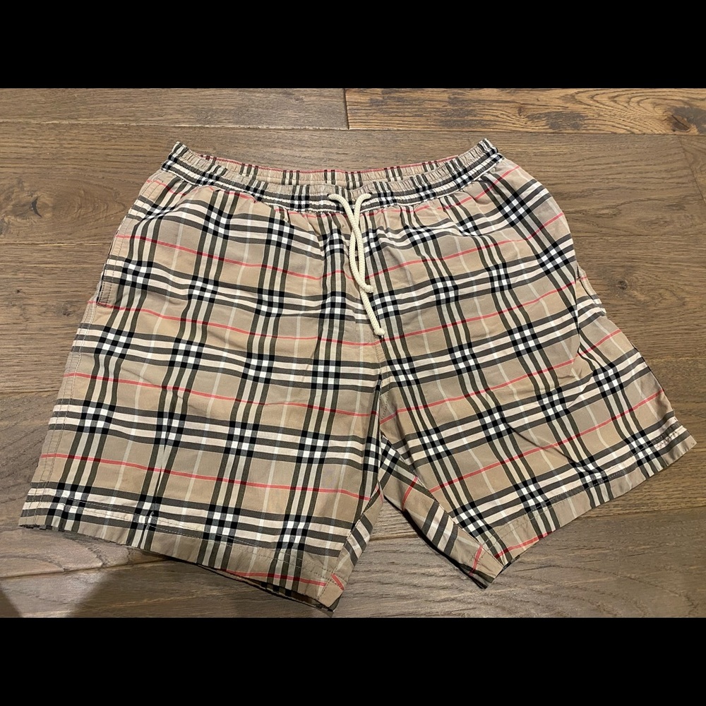 Men’s Burberry Swim Trunks